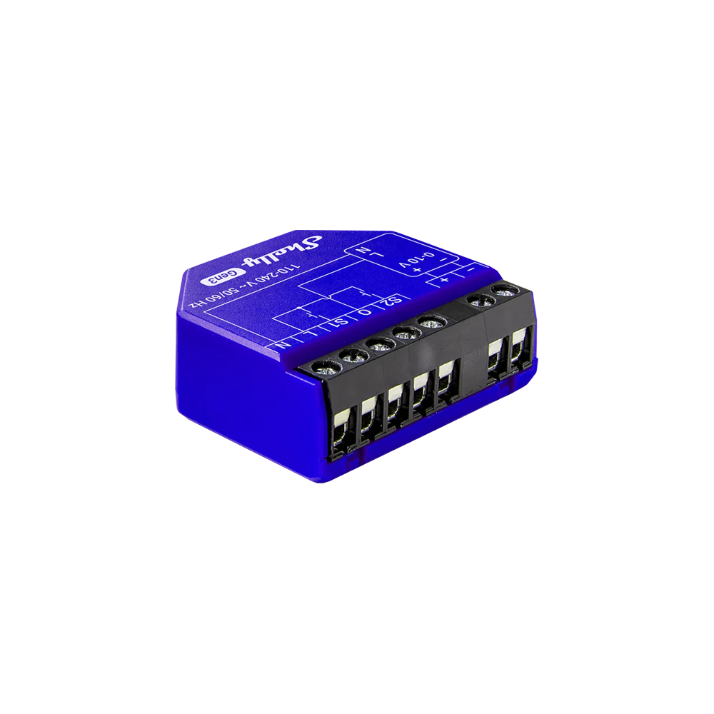 Ściemniacz Shelly 0/1-10V PM Gen3